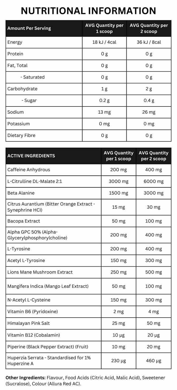 Unhinge Pre-Workout 50 servings by The Smart Supps - Image 3